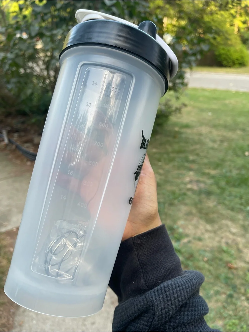 NEW Blackcraft Cult Gym Shaker Bottle Cup Goth Punk Gothic Pre Workout Protein
